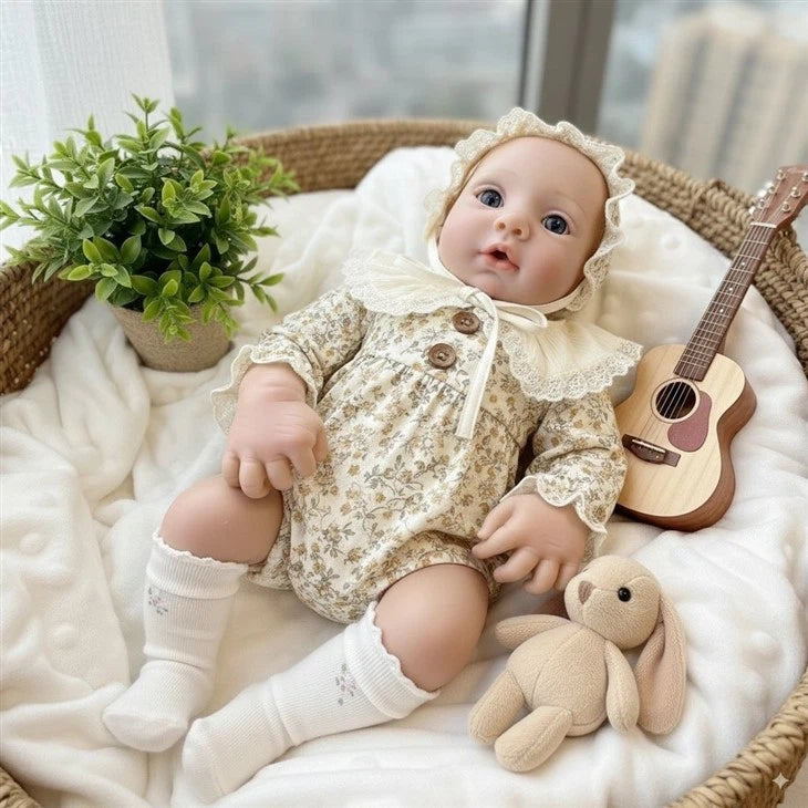 Reborn Baby Doll Girl Realistic Celestine 18 Inch 2750g