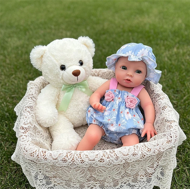 Reborn doll Rose Children's Christmas Gifts Rose 13-inch