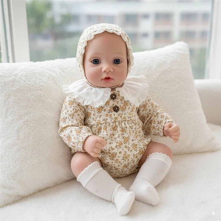 Reborn Baby Doll Girl Realistic Celestine 18 Inch 2750g