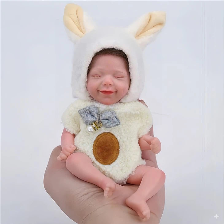 Mini Reborn Dolls Silicone Nora 6 inch