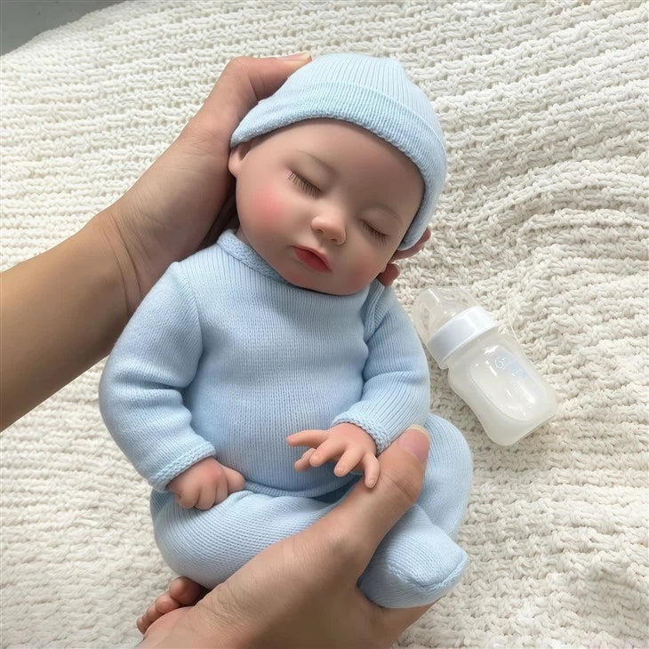 Realistic Drink and Wet Reborn Dolls Lily for Collectors 13 inches