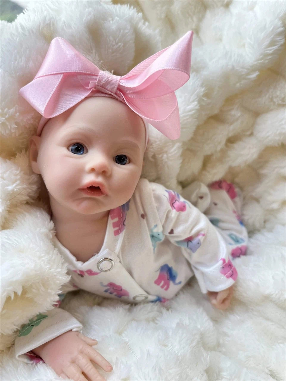 Realistic Baby Doll with Wet and Drink Function Meadow 13 inches