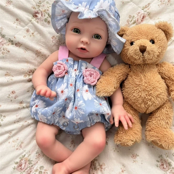 Reborn doll Rose Children's Christmas Gifts Rose 13-inch
