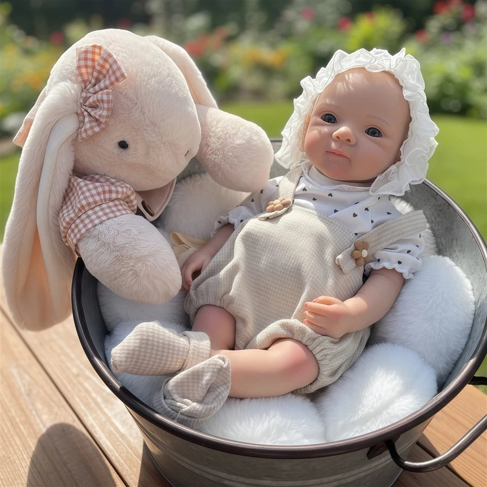 REBORN ATELIER 18-Inch Silicone Baby Doll Bettie! 18-inch