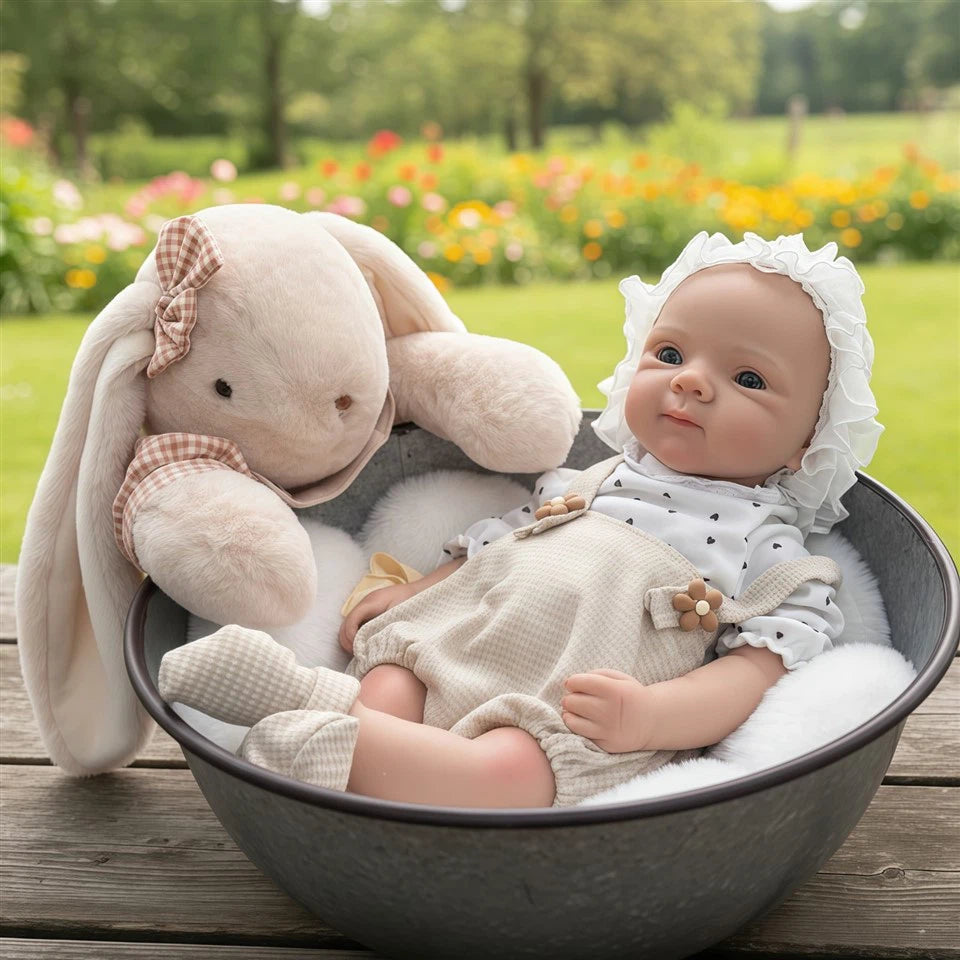 REBORN ATELIER 18-Inch Silicone Baby Doll Bettie! 18-inch