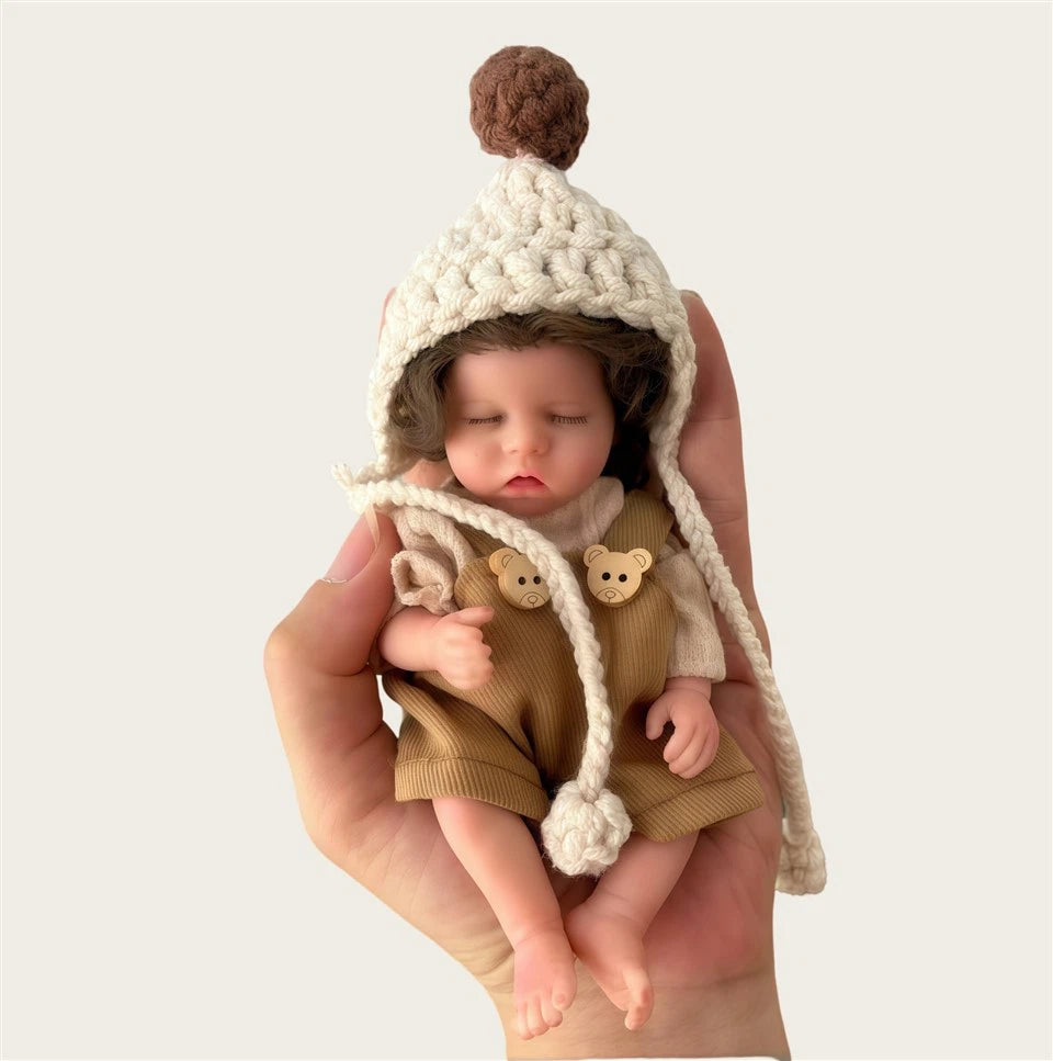 Mini Reborn Dolls Silicone Nora 6 inch